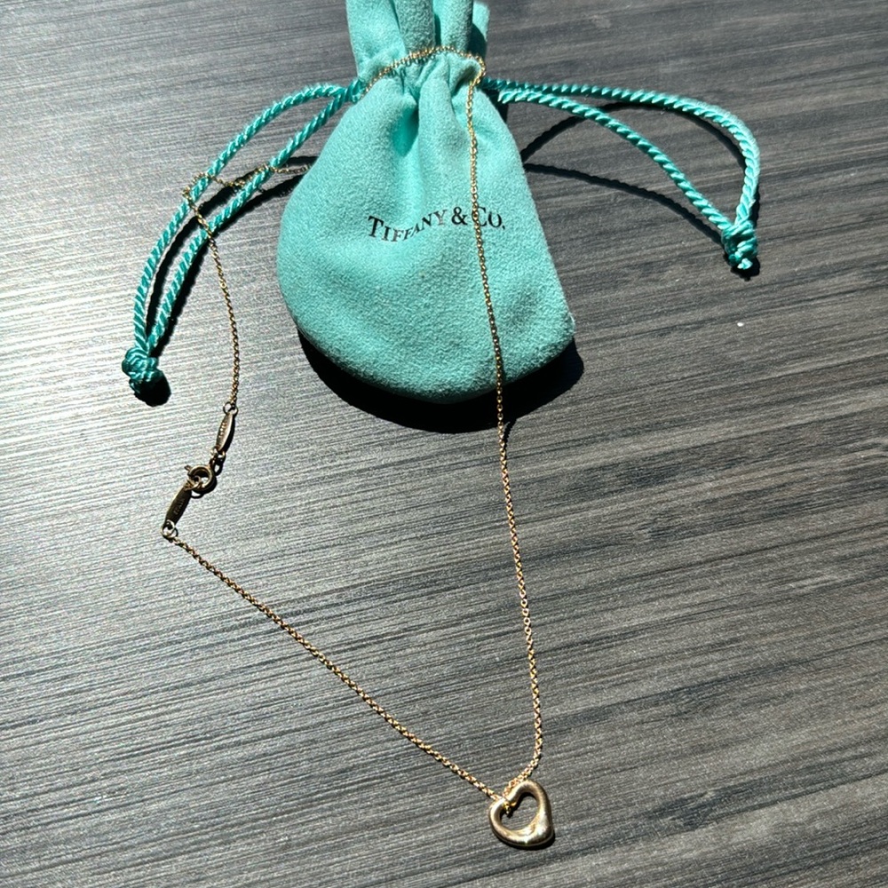Tiffany’s heart necklace
